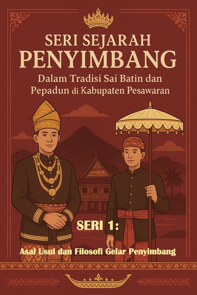 Sejarah Penyimbang dalam Tradisi Sai Batin dan Pepadun : SERI 1: Asal Usul dan Filosofi Gelar Penyimbang Oleh : Mohammad Medani Bahagianda