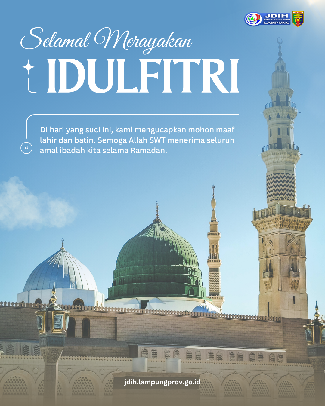 Selamat Hari Raya Idulfitri 1447H