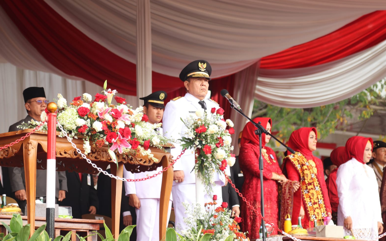 Peringati HUT ke-78 Kemerdekaan RI, Gubernur Arinal Djunaidi Ajak Masyarakat Terus Berkarya Untuk Wujudkan Lampung Berjaya