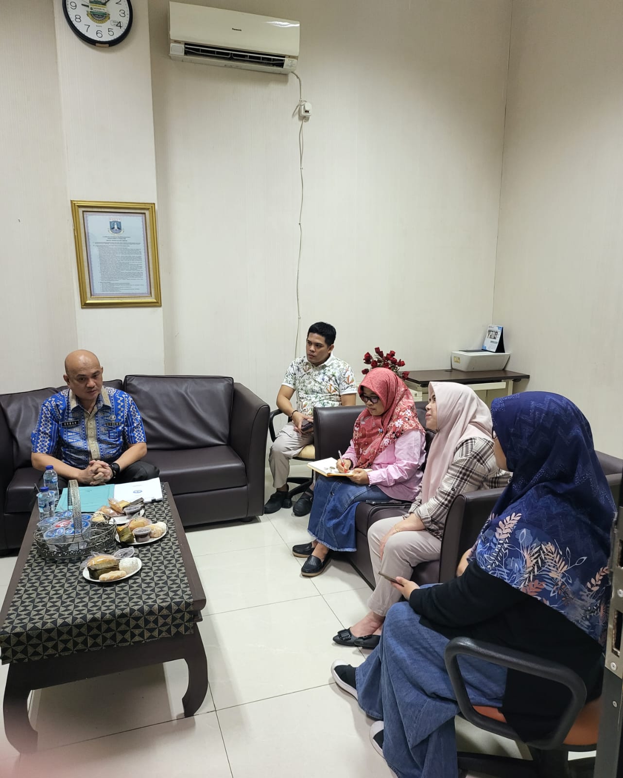 JDIH Provinsi Lampung Lakukan Benchmarking ke JDIH Provinsi Banten