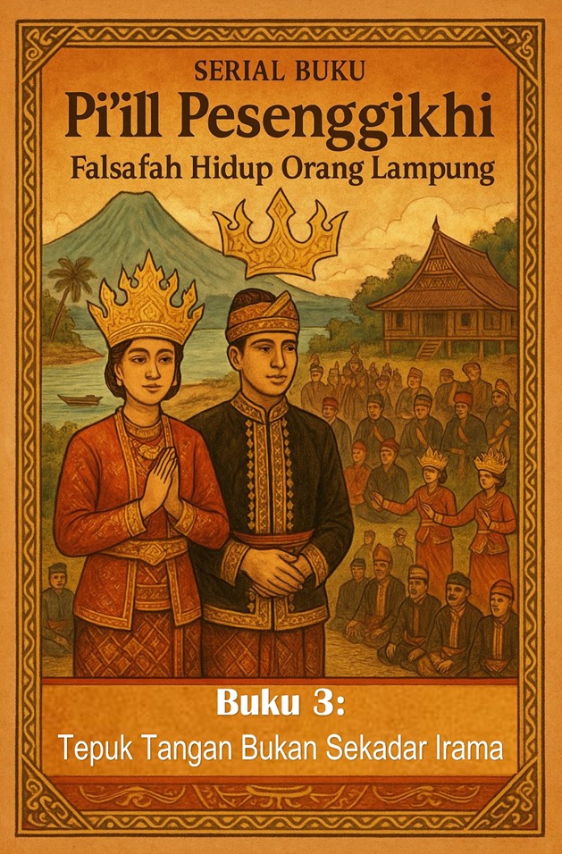 Serial Buku - Pi’il Pesenggikhi, Falsafah Hidup Orang Lampung. Buku 3: "Tepuk Tangan Bukan Sekadar Irama" Oleh : Mohammad Medani Bahagianda *)