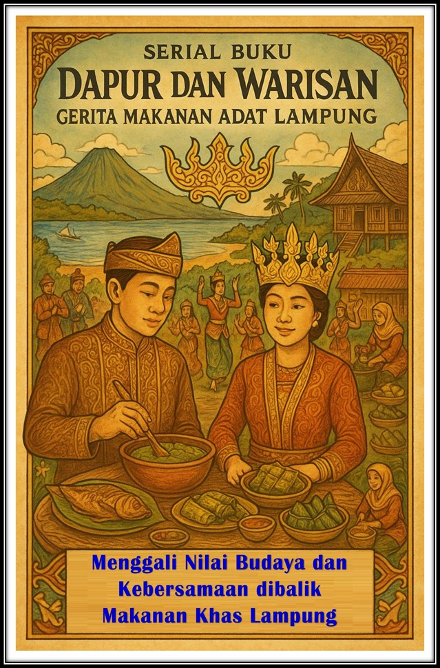 Serial Buku - Dapur dan Warisan. Cerita Makanan Adat Lampung. Pendahuluan Dari 6 Seri Yang Ada Oleh : Mohammad Medani Bahagianda *)