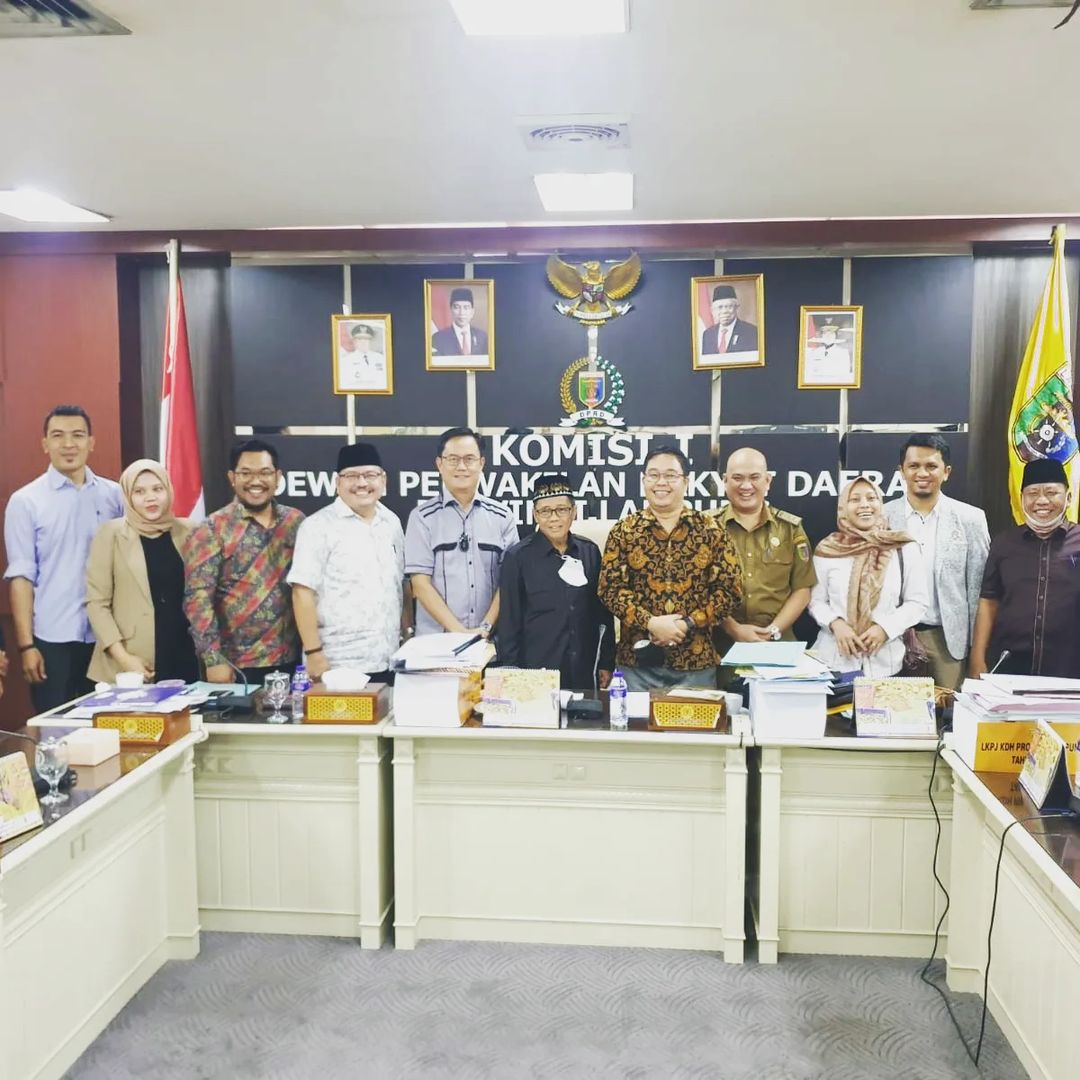 Biro Hukum Setda Provinsi Hadiri Rapat Bersama Komisi I DPRD Provinsi Lampung