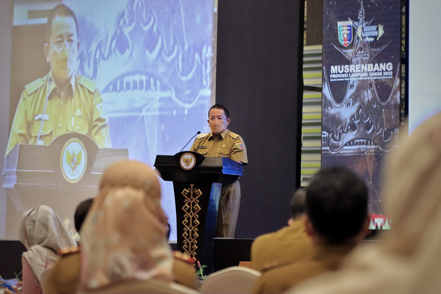 Gubernur Lampung Secara Resmi Buka Musrenbang Tahun 2022