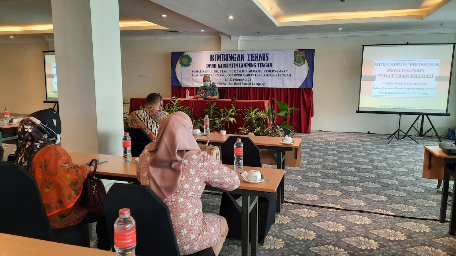 Bimbingan Teknis Penguatan Pimpinan DPRD dan Anggota DPRD Kabupaten se-Provinsi Lampung