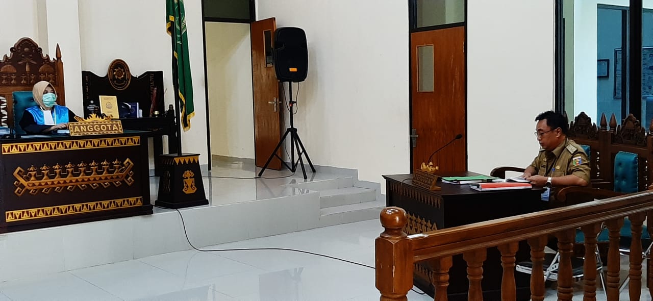 Gubernur Lampung menghadiri sidang perkara Tata Usaha Negara
